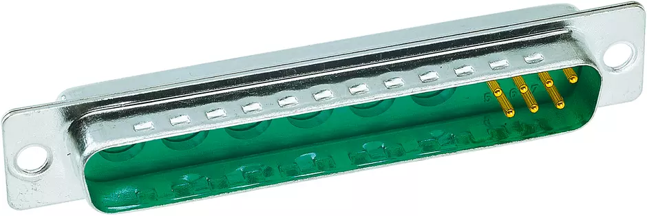 D-SUB M 13W6 STR MA SCUP TH PL3