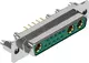 D-Sub M 13W3 STR FE 20A UNC NM30 BL