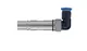 Pneum. contact metal OD4mm female angled