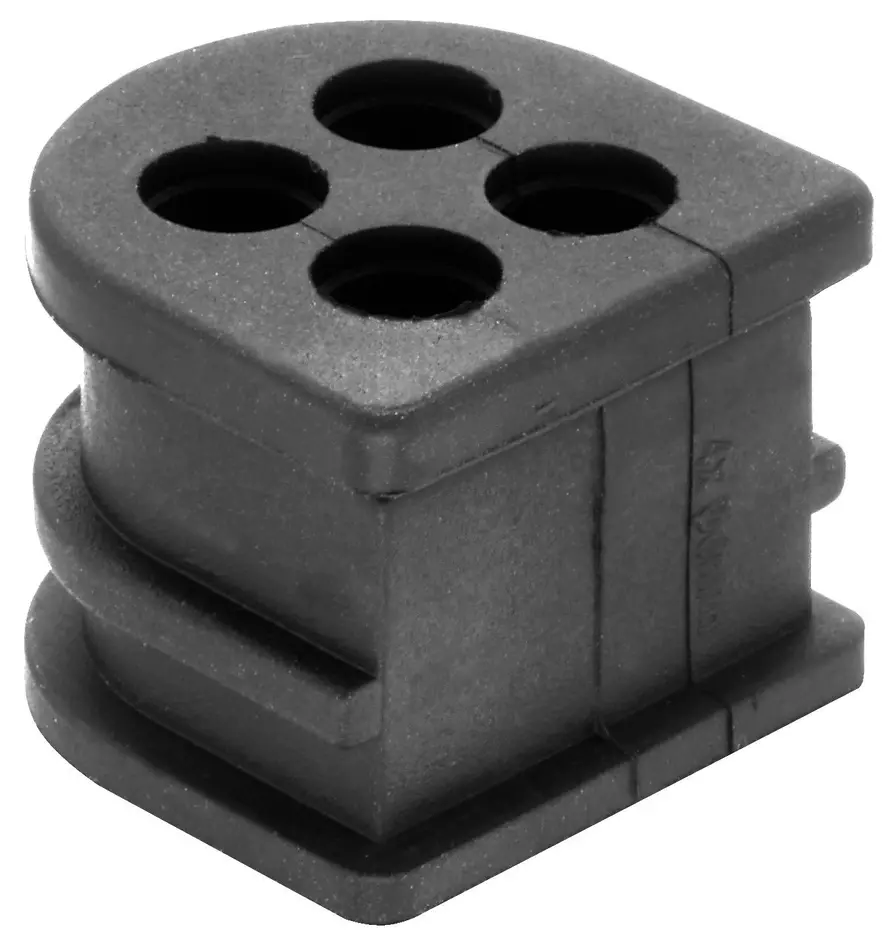 Cable Sealing f. Split Hood, 4x OD 6mm