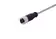 M12 Cable Assembly A-cod st/- f/- 10,0m