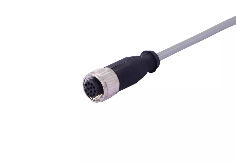 M12 Cable Assembly A-cod st/- f/- 7,5m