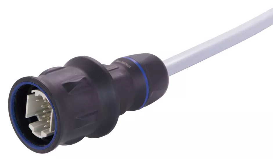 Han F+B CA 17D 0,5mm² m/- st/- PUR 10,0m