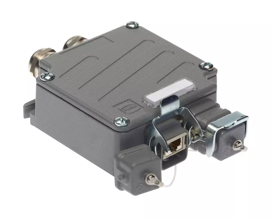 preLink Han 3 A RJ45 Metal Outlet