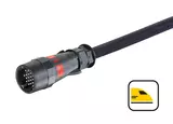 UIC 558 CA 18 pin c-ni-m/- XLPO, 1,0m