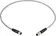 M8 Cable Assembly 3-poles st/st f/m 0,5m