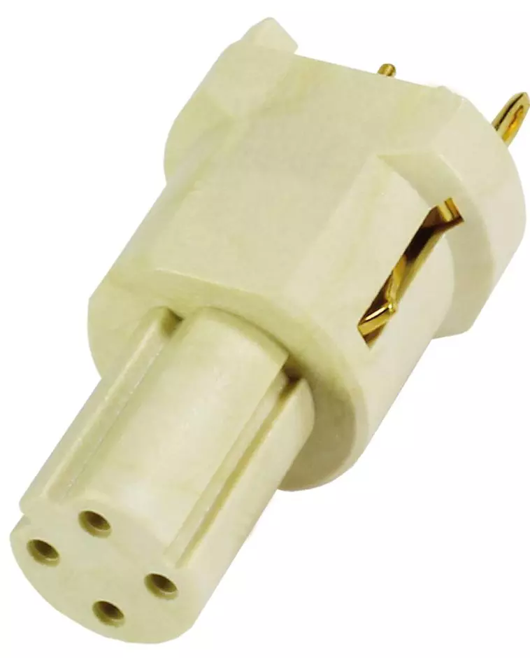 M12 PCB receptacle female d-coded 4pol.