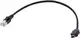 ix Ind. - DB RJ45 Cat.6A FRNC black 0,5m