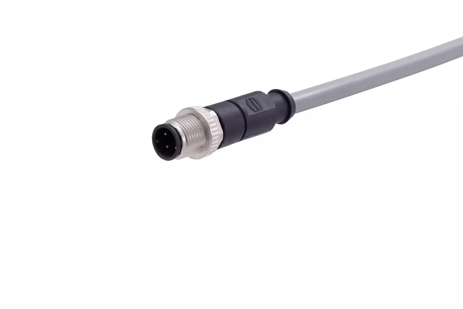 M12 A-cod 3-pol st /- m /- PVC 5.00m