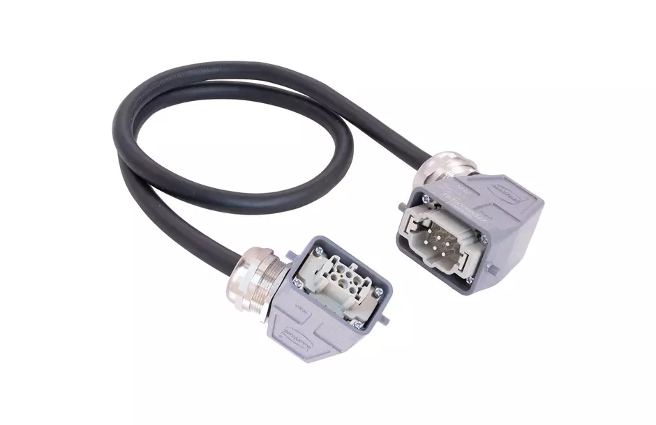 Han 6 E UL2237 side entry 1-Lever 1,0m