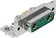 D-Sub M 7W2 ANG FE 20A UNC NM30 BL