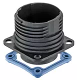 Han F+B housing bulkhead mount-straight