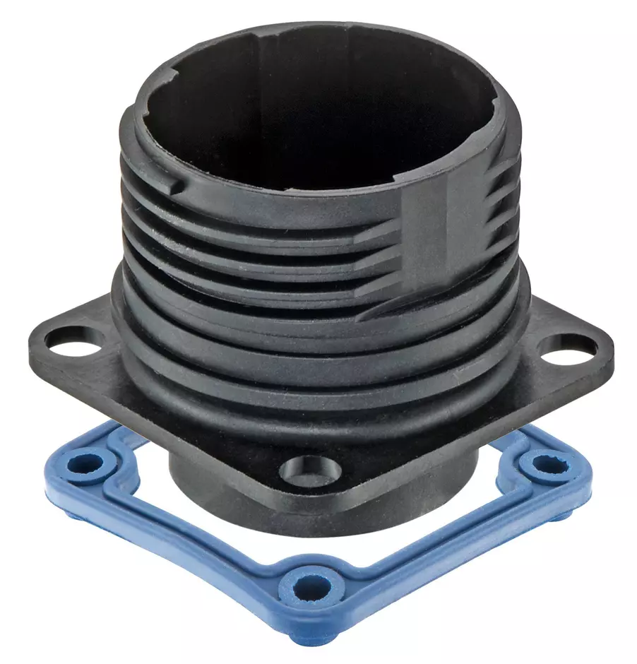 Han F+B housing bulkhead mount-straight