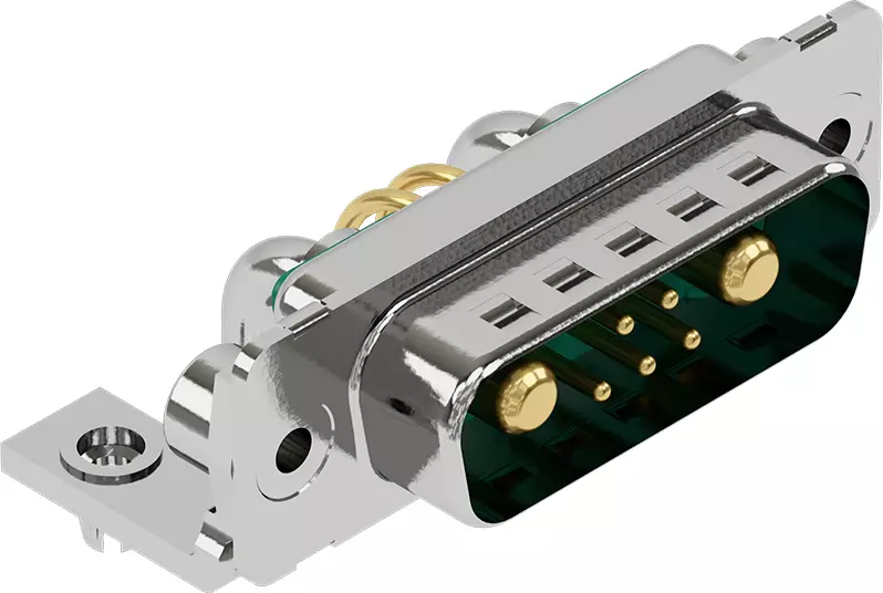 D-Sub M 7W2 ANG MA 20A UNC NM30 BL