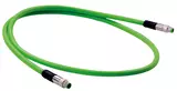 M8 Cable Assembly D-cod st/st m/m 0,5m