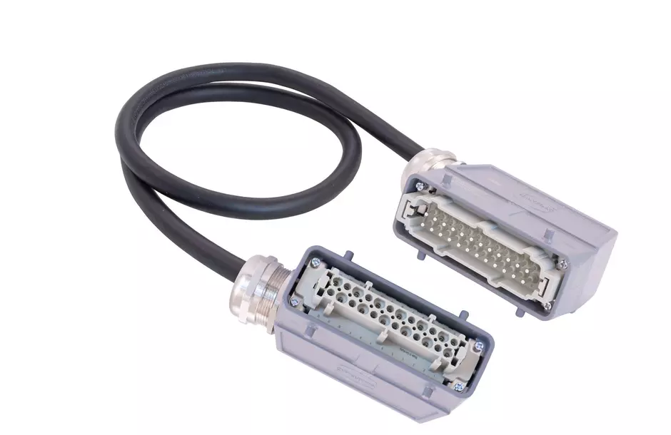 Han 24 E UL2237 side entry 2-Lever 2,0m