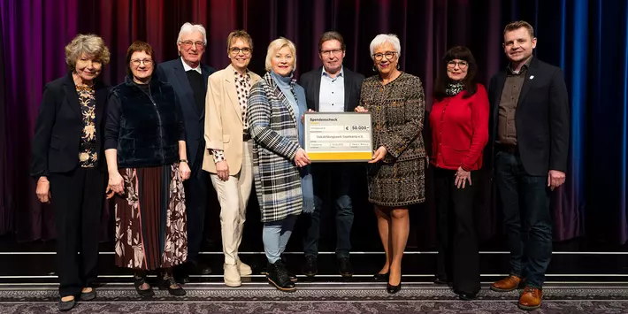 Margrit Harting's 80th birthday: cultural highlight and generous donation