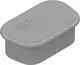D SUB MA 9 pole Plastic Dust Cap UL 94
