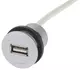 har-port USB 2.0 A-A; PFT 0,5m cable