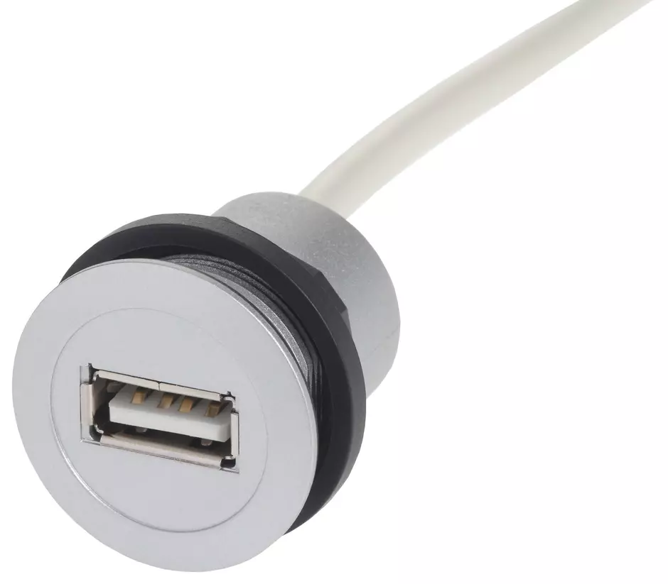 har-port USB 2.0 A-A; PFT 0,5m cable