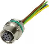 PANEL CABLE M12 COD.A FEMEA/ABERTO 0,5m