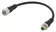 M12 T-cod 4-pol st/st m/f PUR 5,0m