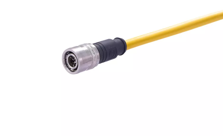 M12 X-cod 8-pol st/- m/- PUR PP 0.5m