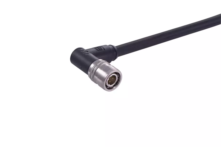 M12 D-cod 4-pol an/- m/- RAIL PP 0.5m