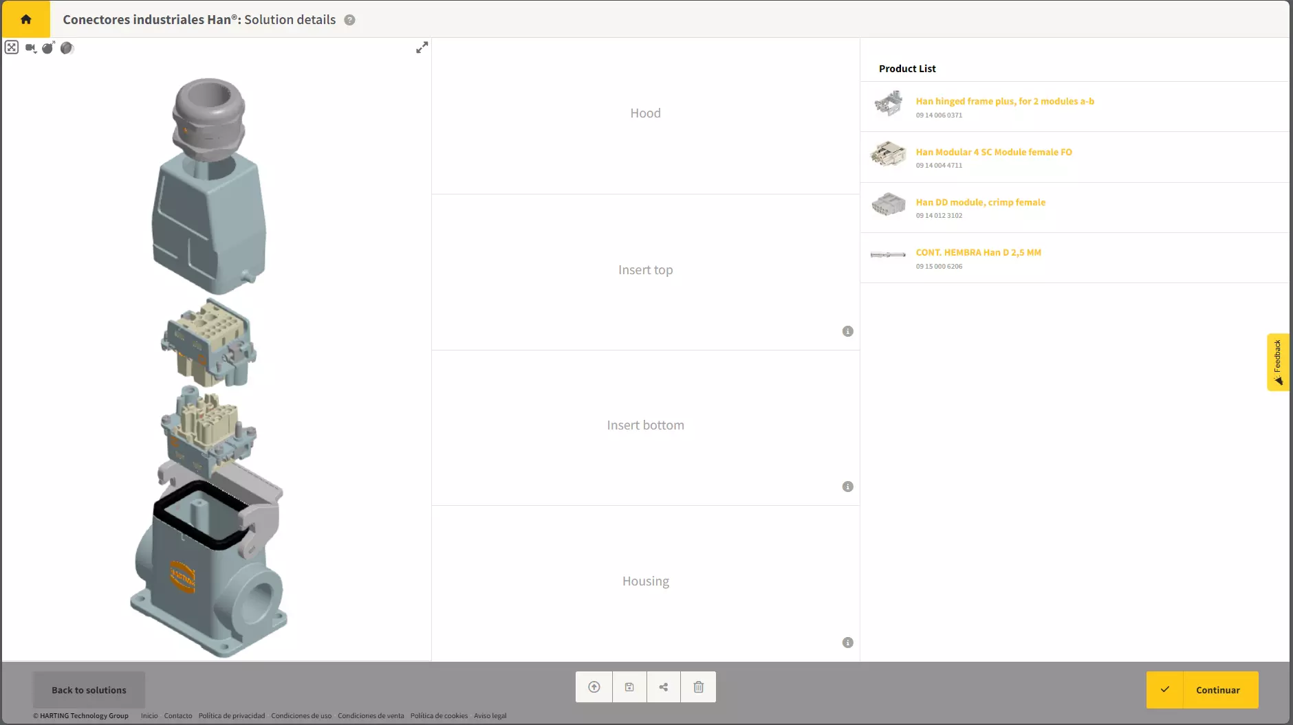 Han configurator complete configuration explosion