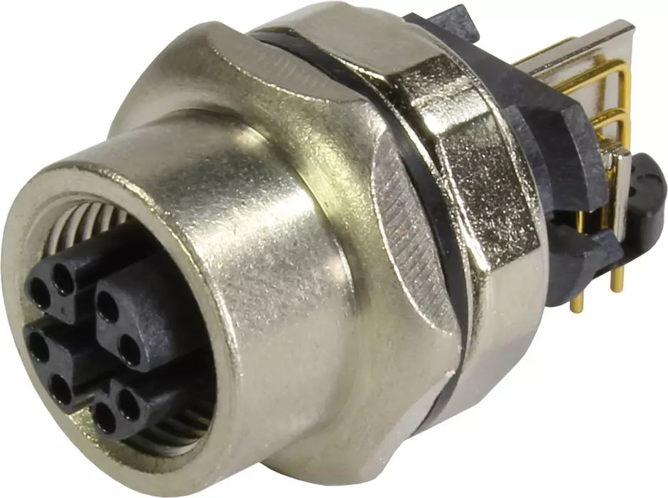 M12 CAT6a Bu gewinkelt VWM