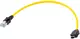 ix Ind. -DB RJ45 Cat.6A FRNC yellow 0,5m