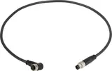 M8 Cable Assembly 3-poles an/st f/m 0,5m