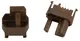 CODE KEY, MALE, NUT BROWN, 8011