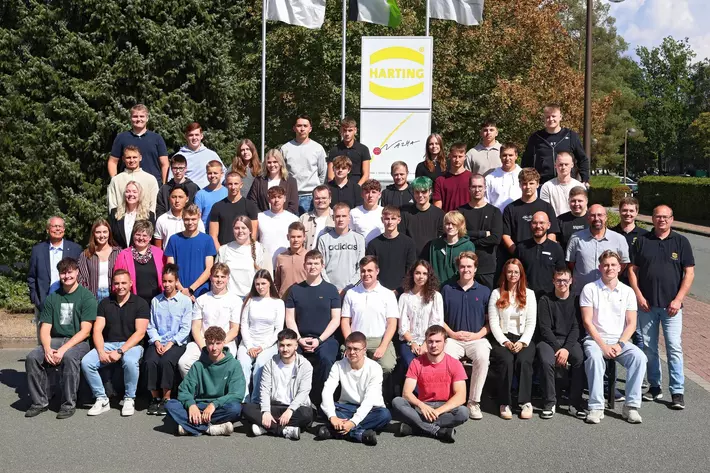 Group photo ofJunior employees