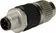 Circular Connector w. Harax M12 L2/PE M