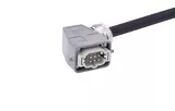 Han 6B-E CA lever m/- ang/- PVC, 1m
