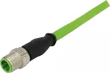 M12 Cable Assembly D-cod st/- m/- 0,5m