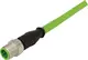 M12 Cable Assembly D-cod st/st m/f 0,5m