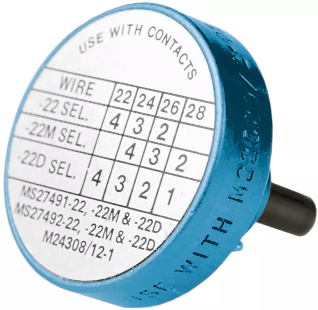 Locator D-Sub turned standard contacts