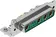 D-Sub M 9W4 ANG FE 20A UNC NM30 BL