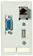 Data module (USB,RJ45,SUB-D9,f-m)