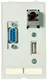 Data module (USB,RJ45,SUB-D9,f-m)