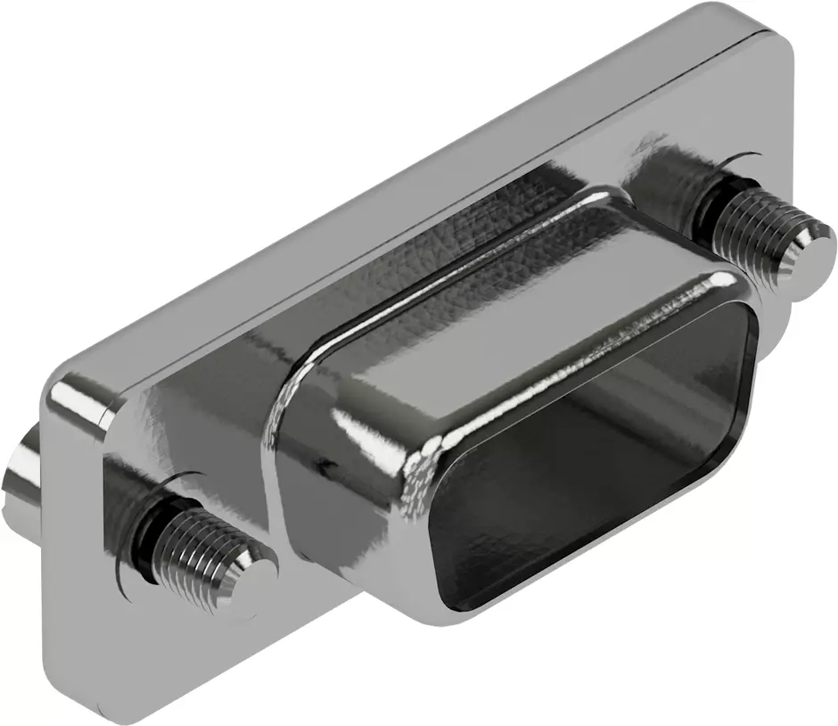 D SUB IP 67 SHIELDED CAP_FE_9p_4-40 UNC