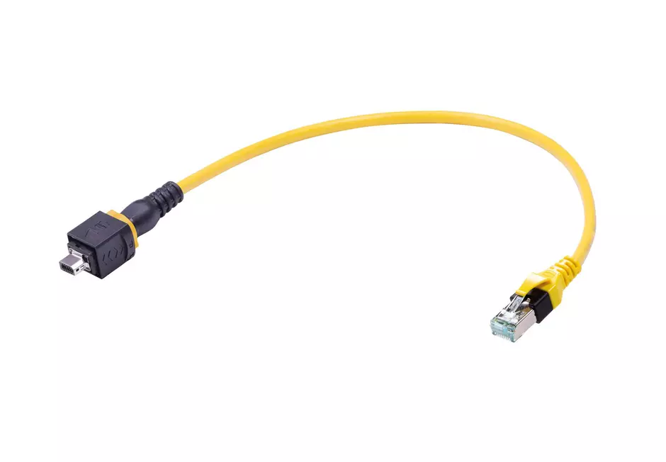 MPP ix Type A - RJ45 IP20 Cat6A PVC 0,2m