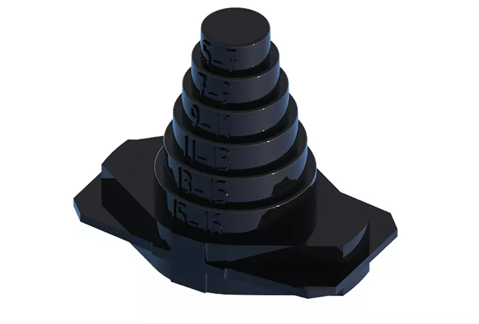 Flexbox bellows seal insert med 5-16mm