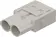Han 70A crimp module 1500V, male