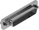 D SUB IP 67 SHIELDED CAP_FE_25p_4-40 UNC