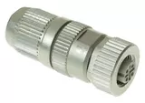 circular Connector w. Harax M12 L4 F