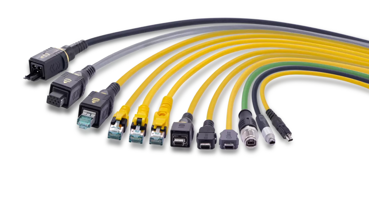 Overview Industrial Ethernet cable assemblies