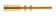 M23 P male-c 2mm (0,75–2,5mm²) Au
